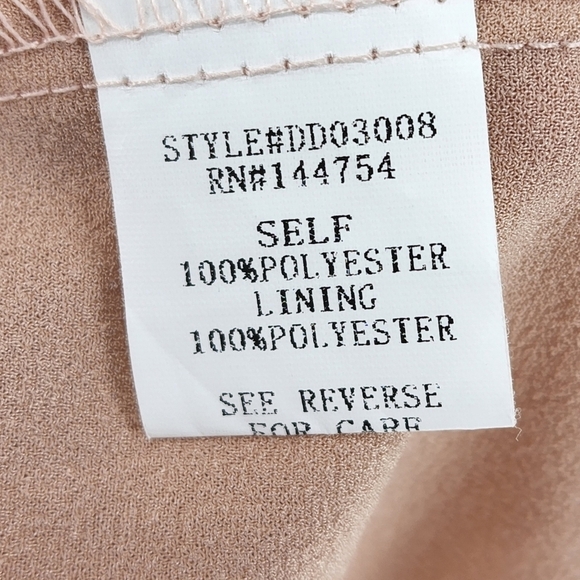 Davi & Dani Women's Lovely Floral Print Ruffled Hem Mini Dress - M - Picture 5 of 5